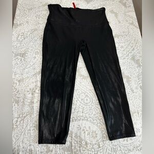 SPANX Black High-Waisted Leggings